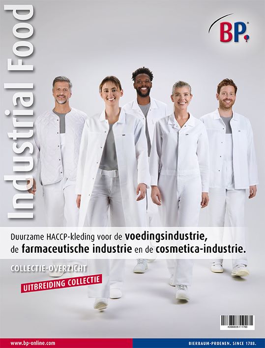 Catalogusovertrek Food - HACCP werkkleding 